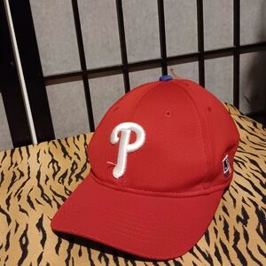 Red Kids Phillies Baseball Cap